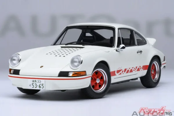 早瀬佐近のポルシェ911 RSが1/18精密モデルで蘇る！AUTOart製の衝撃