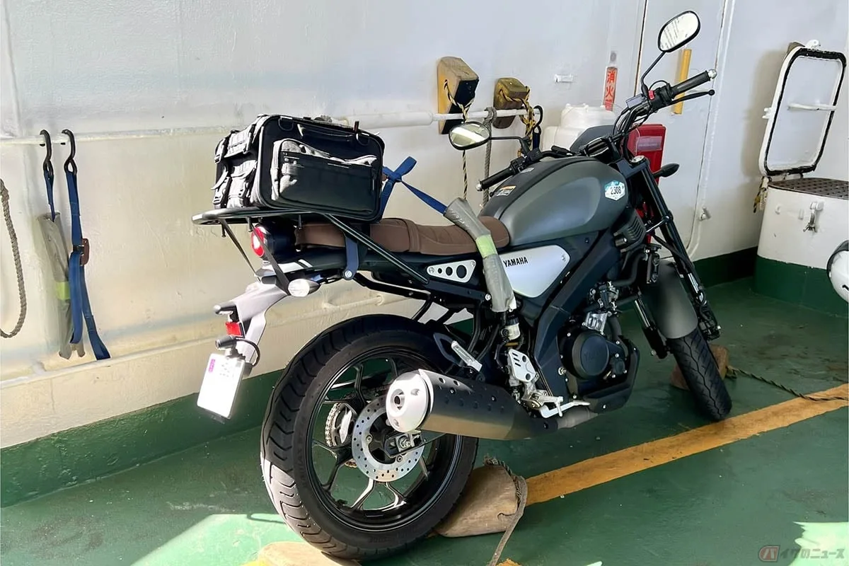 ヤマハXSR155で行く、東京湾フェリー船上コーヒーツーリングのススメ