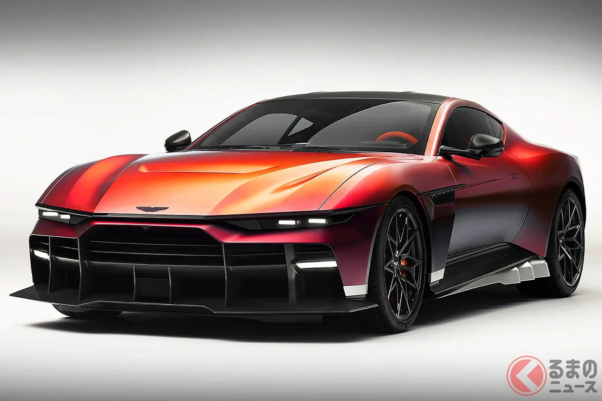 アストンマーティン「ヴァレン」世界150台限定公開!850馬力V12 FRが3.1秒で100km/h