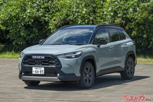 トヨタ カローラクロス一部改良！北米顔の60周年記念車「Zアドベンチャー」が約5万円アップで買い