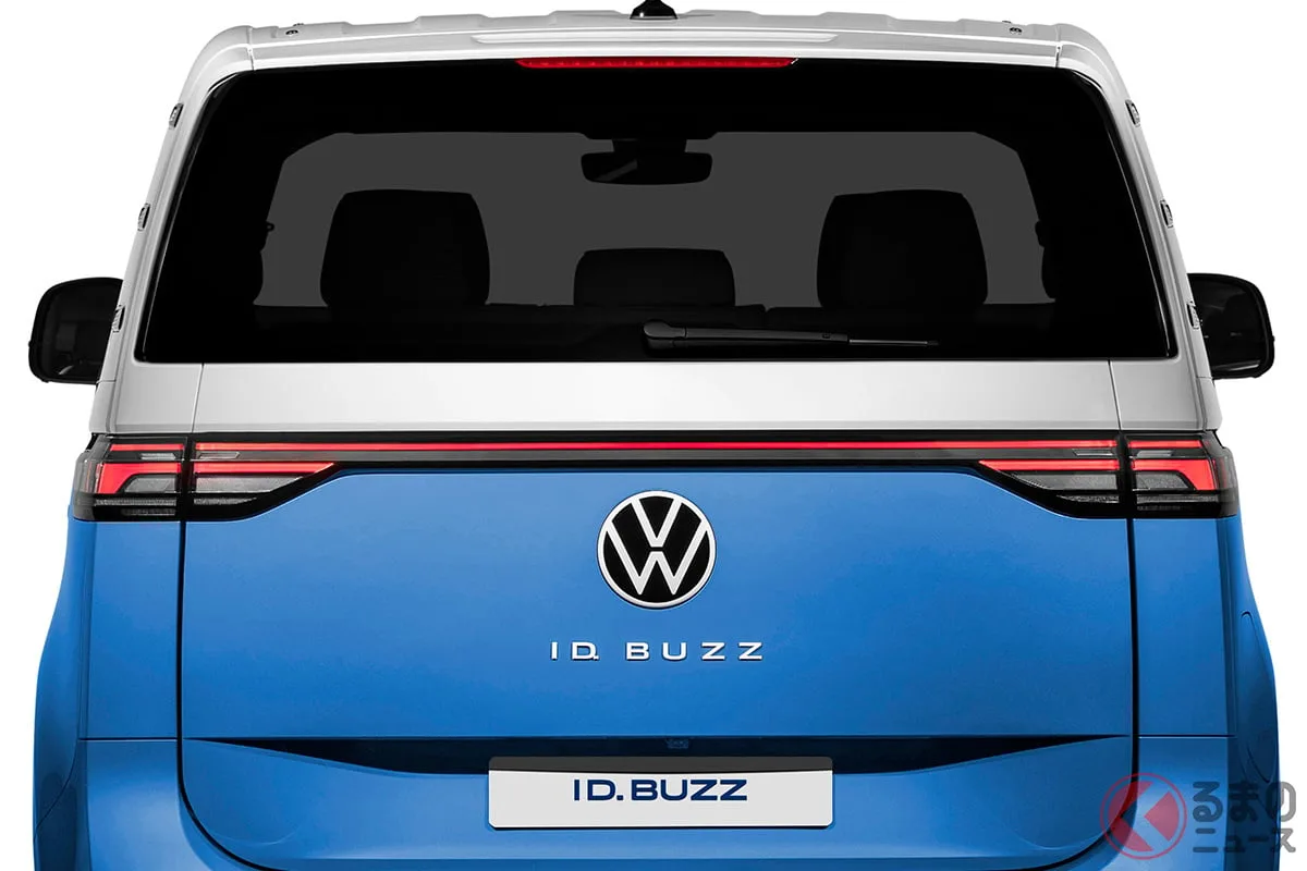 VW「ID. Buzz」日本導入1周年記念！70台限定「1st Anniversary Edition」登場、爽やか青×白ツートン