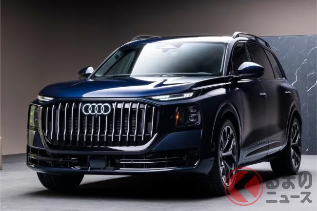 全長5.3m超え！ アウディ史上最大の3列SUV「Q9」ついに登場、パトロールよりデカい