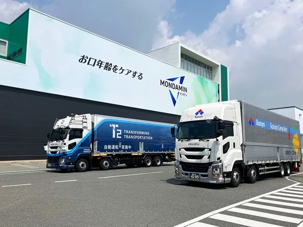 自動運転トラックが茨城―兵庫680km輸送に成功、アース製薬・鈴与・T2が実証