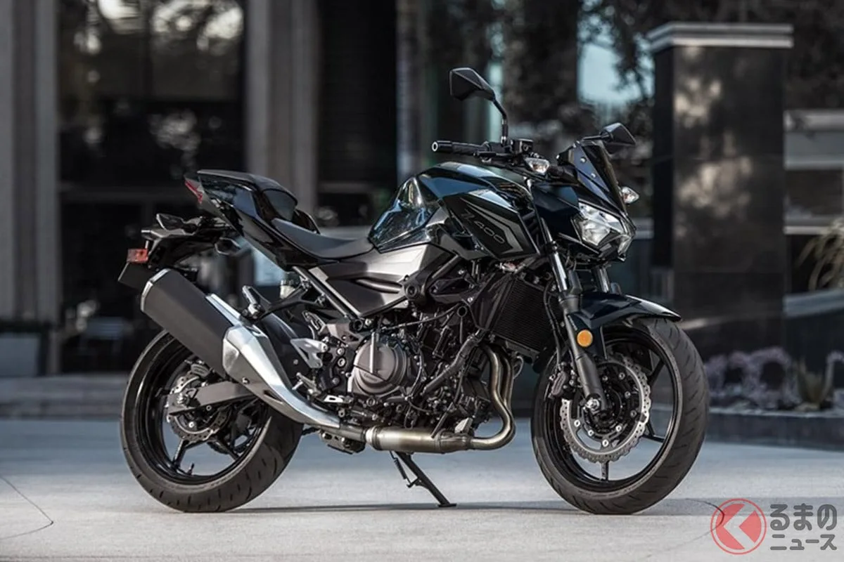 カワサキZ400が77万円で登場!398ccツインのスゴミデザインが凄い