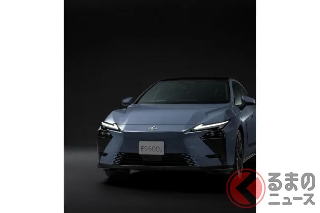 レクサス新型ESに920万円の最上級「ES500e version L」登場！342PS＆電子制御サスで極上の走り