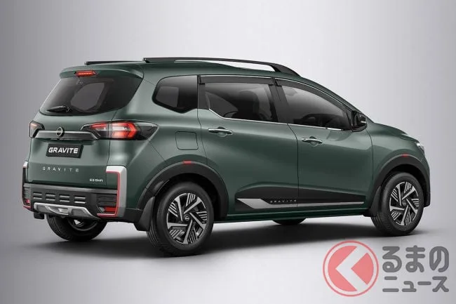 97万円！日産の新型3列ミニバン「グラバイト」が凄い シエンタより小さいボディにSUV顔