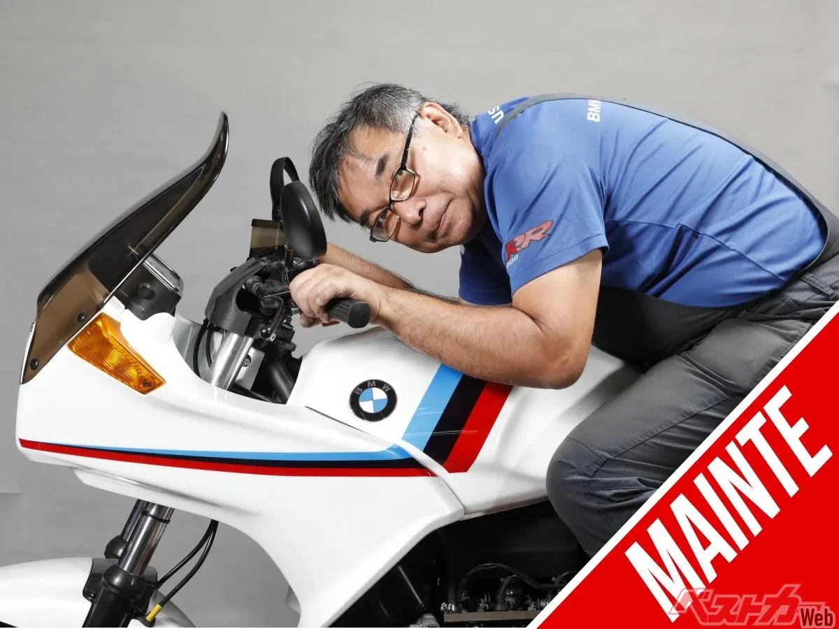 BMW K75Sがユーザー車検に挑戦！光軸で撃沈もデイトナ製LEDでリベンジ成功