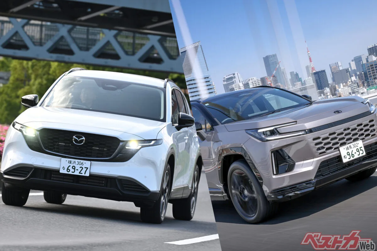 新型CX-5 vs RAV4、430万円台で激突！人馬一体の悦びか万能SUVの実用性か