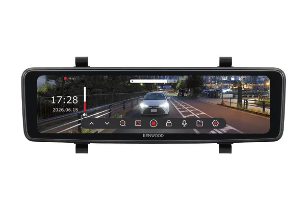 ケンウッド「ミラレコ」最上位Xシリーズ新モデルDRV-X80EM、56fpsリアカメラと2WAY装着が熱い