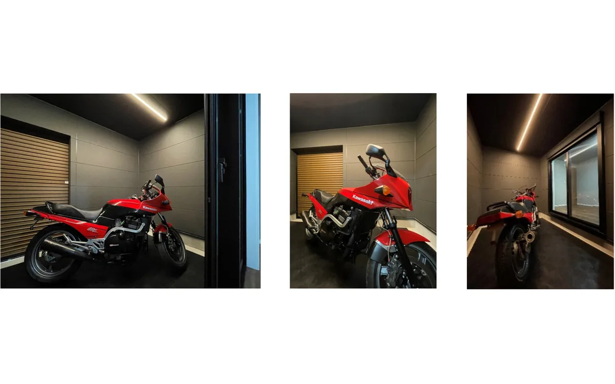家を買うとカワサキGPZ900Rが付いてくる？ナップスが提案する衝撃のガレージハウス