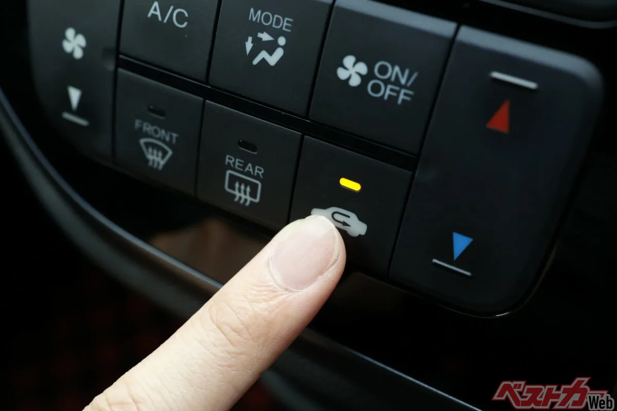 真夏の車内冷却最速理論！エアコンは「外気」から「内気」が正解だった