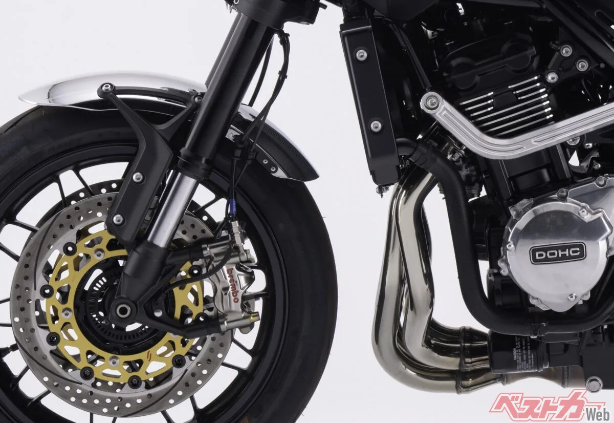 Z900RSのブレーキが劇的進化！ブレンボ化対応のSWAGE-LINE PRO専用ホース登場