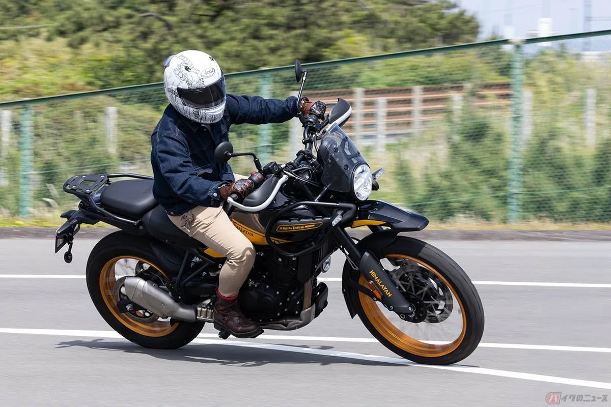 ロイヤルエンフィールド「ヒマラヤ450」試乗記 オンロードで化けた水冷単気筒の真実