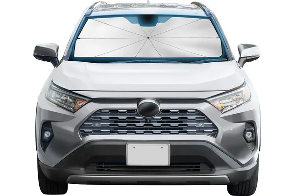 灼熱の車内を救う！SEIWA新作サンシェード、傘のようにパッと開く快適アイテム