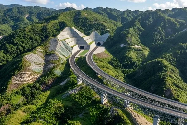 フィリピン・ダルトン峠の難所を解消へ、日本工営ら7社JVが代替路建設事業を受注