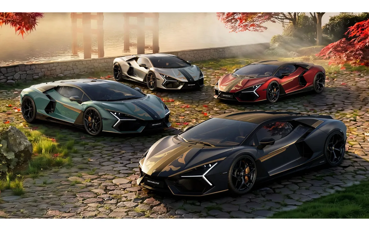 ランボルギーニ・レヴエルトに日本限定「インパヴィド」登場、侍の甲冑を纏った1015馬力の25台