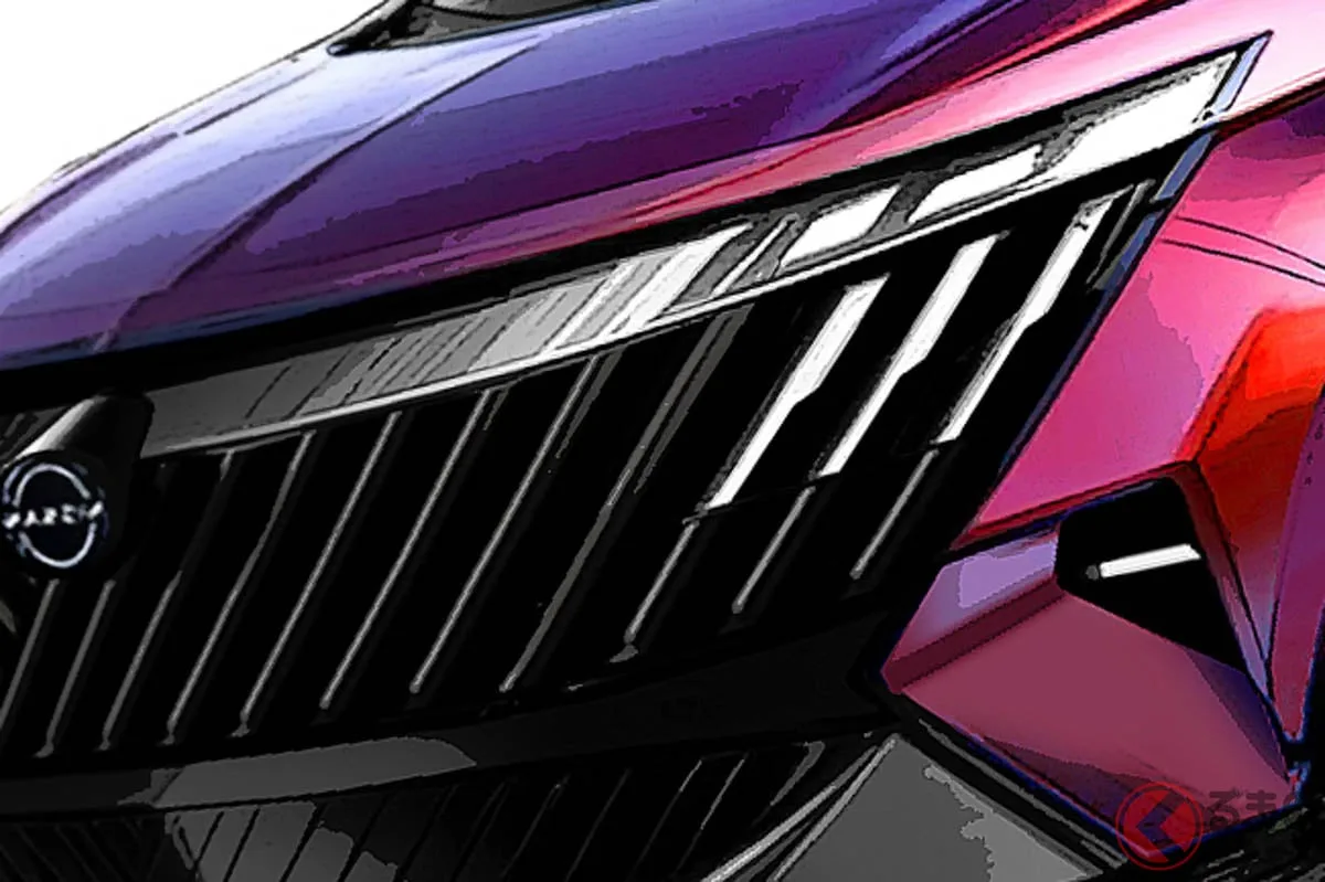 日産ノートが5年ぶりフルモデルチェンジ？予想CGで見えた斬新フェイス