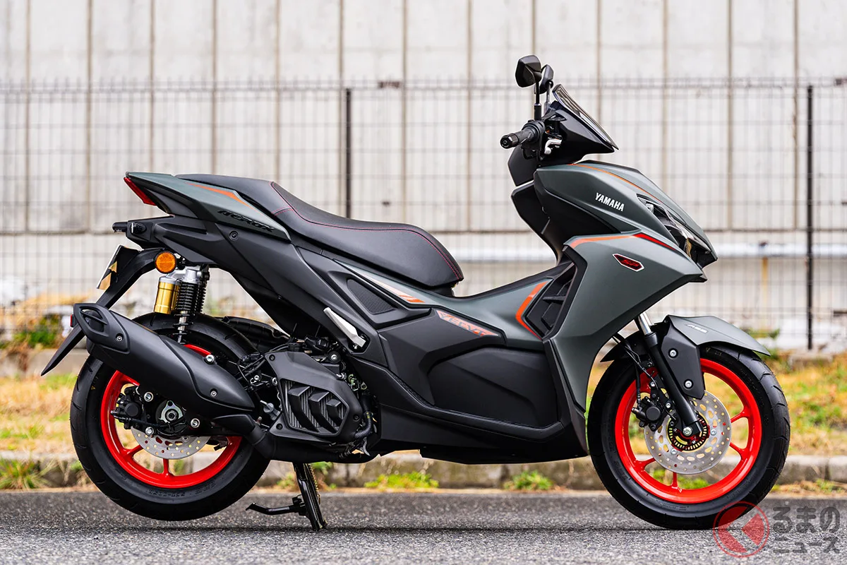 ヤマハ新型アエロックスが若者を熱くする！48万円のスポーツスクーター、初期ロット即完売