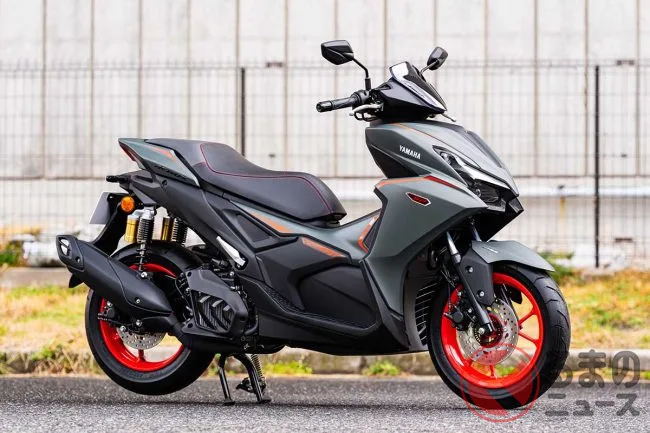 ヤマハ新型アエロックスが若者を熱くする！48万円のスポーツスクーター、初期ロット即完売
