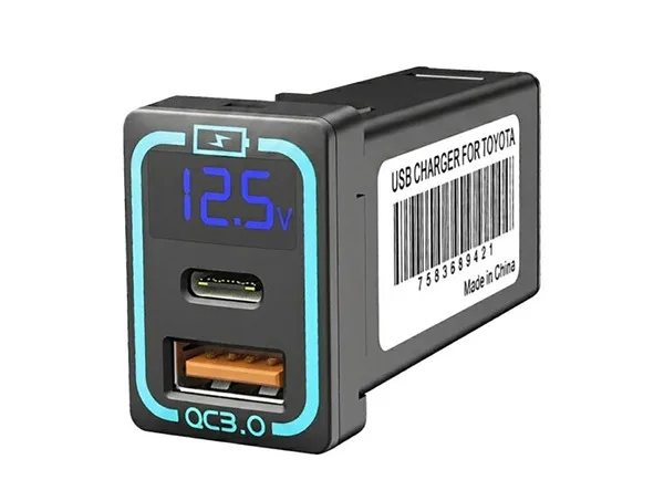 トヨタ車にジャストフィット！MAXWINの専用USB充電器が2700円で登場