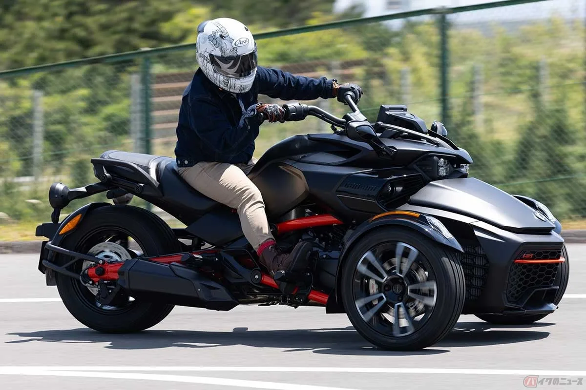 カンナム「スパイダーF3-S」がヤバい！低速は重いけど高速で豹変する3輪の新感覚