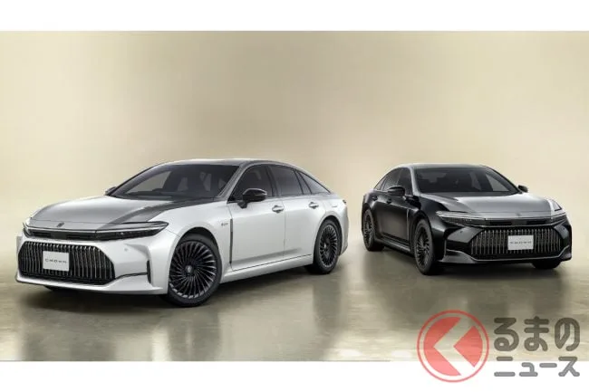 トヨタクラウンセダン70周年、5m超えの風格と最新パワトレに熱視線