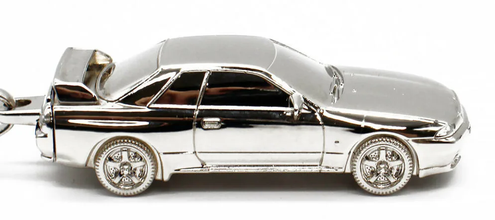 R32 GT-Rがキーリングに!5000個限定の立体メタルモデルが登場